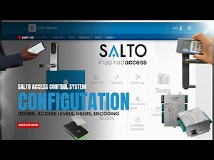 🔑🔒HOW TO CONFIGURE #SaltoAccessControl | #AddDoors | #AddUsers | #AccessLevels | #PPDWirelessDoors 💻