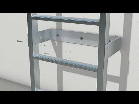 KATTCLIMB® RL31 Vertical Fixed Ladder Assembly Video
