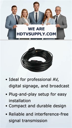 Avenview FO-DP4K-15-MM 4K DisplayPort Extender over Fiber Optic Cable