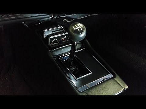 1972 Nova SS installing the stock Saginaw 4 speed shifter