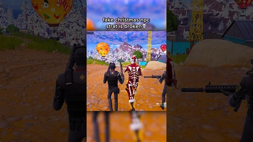 Fake Fortnite Christmas NPC