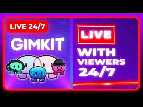 Gimkit Live Stream 24/7 | Stream is Back Live!