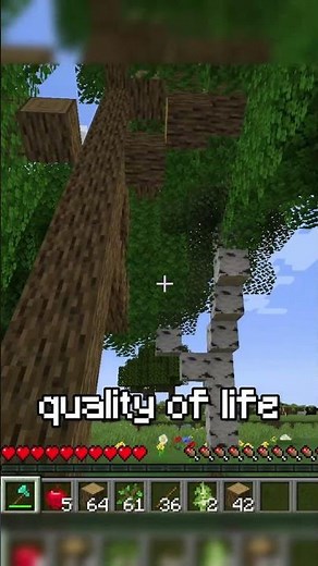 Unique and Awesome Minecraft Mods: Enhanced Falling Trees