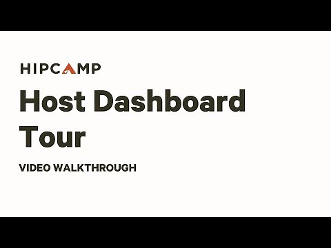 Navigating the Host Dashboard