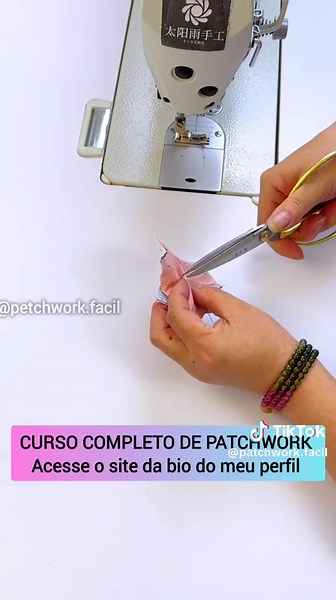 Bloco patchwork para almofadas #costura #patchwork