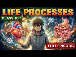 Life Processes || Class 10 Anime - FULL EPISODE || Complete Chapter 5 in One Shot🔥