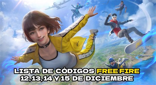 Códigos Free Fire, 15 de diciembre: armas, skins y diamantes GRATIS para el Battle Royale
