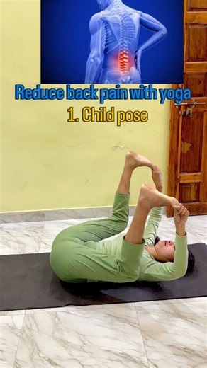 Back Pain Relief Yoga 🧘‍♀️ | 10 Min Daily Yoga #BackPainRelief #Yoga#fitness #nuyouthishwarisahu