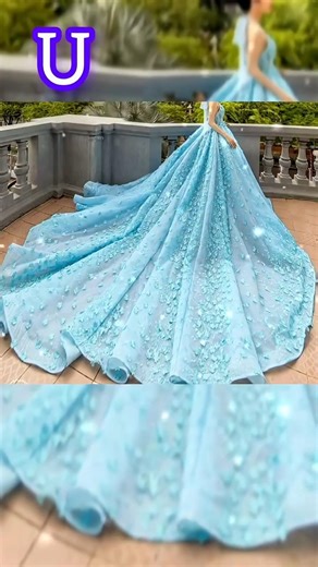 😍Top 5 Most Beautiful Gowns of 2025//✨Dressing up like a fairytale👑#GownDesign#fashion#shorts