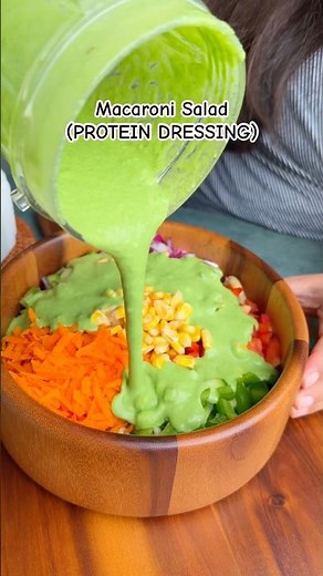 Healthy Macaroni Salad 🥗 for Summer | Pasta Salad with Protein Dressing