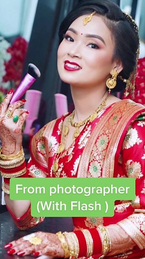 Lighting plays a big difference on how a particular makeup looks. Heres my bride bibika posing for pictures on her wedding day. How gorg she is looking 😍 Hair : @lavish_by_ramita 💞 . . . . #wedding #makeup #bride #bridalmakeup #bridalmakeupartist #bridalmakeuplook #foryou #tiktoknepal #makeupbykirtijoshi #makeupinspo #makeuplovers #makeupart #wedmegood #nepaligirl #nepalibride #subtlemakeup #makeupartist #tiktoknewar #lovely #happilymarried #weddingphotography #weddingday #weddingdress #brides