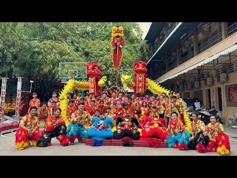 The Mongsay eye drop program starts soon 🎉🎊🧧#liondance #liondancedrumming