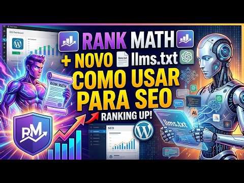 Rank Math + llms.txt: Como configurar o novo padrão de SEO para IAs