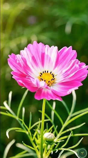 Cosmos Flower Growth Time-Lapse | Beautiful Bloom 🌸 #shorts #shortsviral