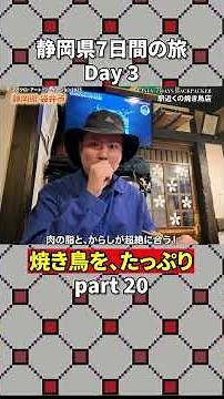 袋井駅前の焼き鳥屋で、心置きなく食べ尽くした夜
