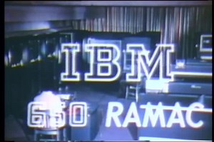 (1956)  IBM 650 RAMAC - IBM Archives (VTI AK49)