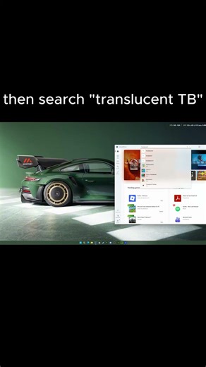 how to get a transparent/invisible/translucent taskbar #aajkasonekabhavbataen