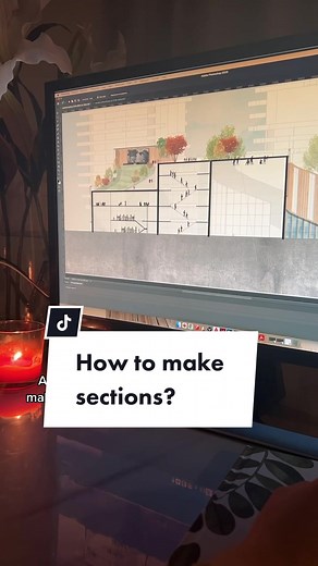 Replying to @rxchristopher how to edit sections to make them amazing? #architecture #architecturestudent #architok #architect #model #fyp #viral #uni #sections