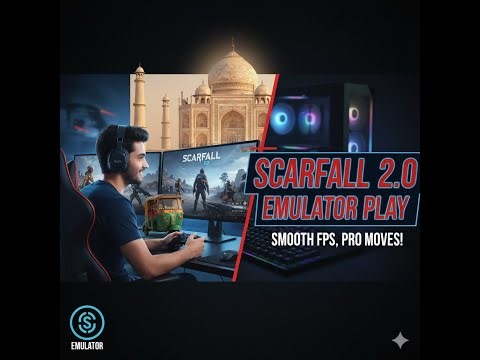 💥 Scarfall 2.0 Emulator Settings | Custom Key Mapping for Better Aim & Movement!
