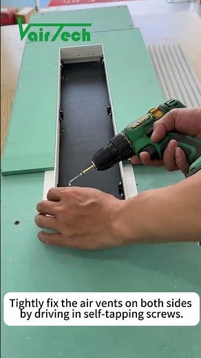 How to Install a Drywall Hidden Linear Bar Grille | Modern HVAC Ceiling Design