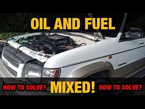 "Fuel and Oil Mix in Isuzu Trooper 4JX1 Engine | Restoration" #isuzu #isuzutrooper #4x4 #offroad