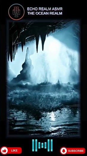 🌊 Deep Sea Cave Echoes | ASMR for Sleep & Relaxation #shorts