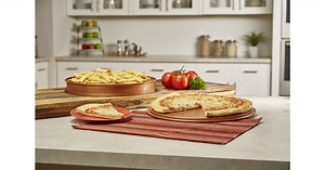 The 4-in-1 Copper Chef Non-Stick Perfect Pizza & Crisper Pan is double sided for super crispy thin crust or ooey gooey cheesy deep dish fresh out of your own oven! Facebook Exclusive. | Copper Chef