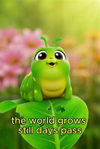 The Transformation of a Caterpillar into a Butterfly 🐛🦋 | 3D Animated Short Film