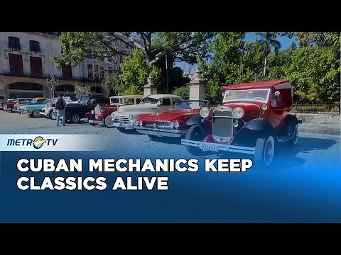 Cuba’s Iconic Vintage Cars Parade Through The Streets of Havana