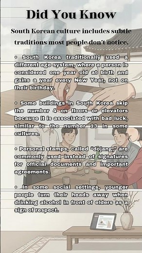 South Korea Culture Facts You Didn’t Know 🇰🇷