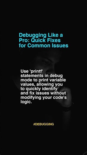 Debugging Like A Pro Quick Fix