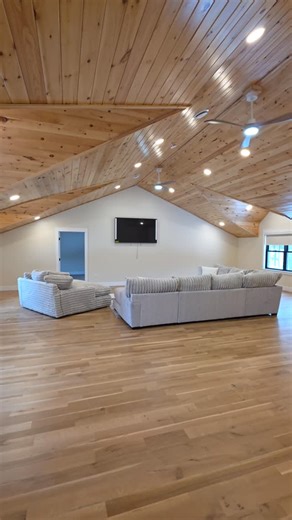 Interior Designer Skaneateles | Dava L Schmidt on Instagram: "Starting to come together! Kid's Bonus Room~ A really big bonus with tons of room to have fun! 🤸‍♂️🤸"