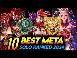 10 BEST META HERO FOR SOLO RANKED 2024 (SEASON 31) - Mobile Legends Tier List
