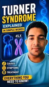 Turner Syndrome Explained in 60 Seconds | Signs, Causes & Treatment: What is Turner Syndrome?