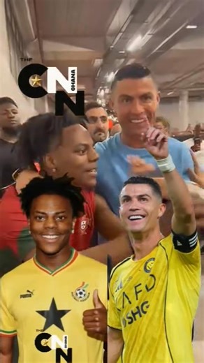 SHOCKING: iShowSpeed nearly collapsed when he met Cristiano Ronaldo his idol, for the first time.... | The CNN Ghana