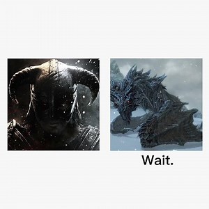 Dragonborn & Alduin | Skyrim Meme Edit