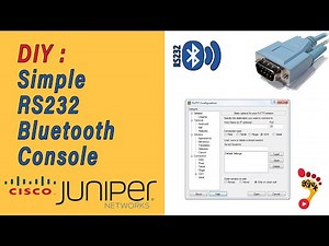 DIY: Bluetooth RS232 Network console cable yang murah!