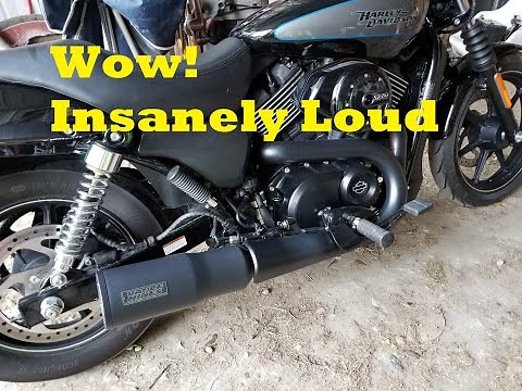 How to Install Vance & Hines Competition Exhaust on 2017 Harley Davidson Street 750