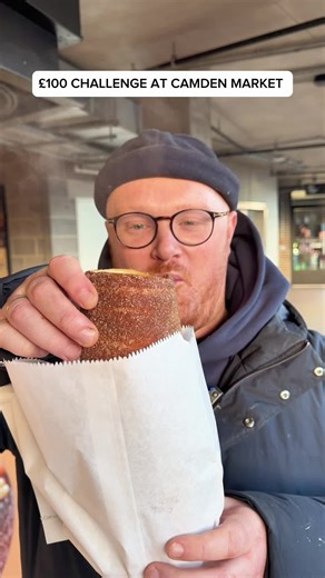 £100 Food Challenge at Camden Market