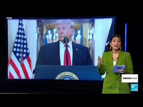 Fact-checking Trump's address on the war in Iran • FRANCE 24 English