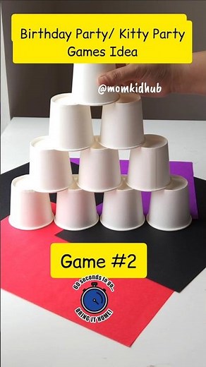 Games For Kids Birthday Party/Kitty Party Games/ 1 Minute Games Idea #1minutegame #kidspartygames