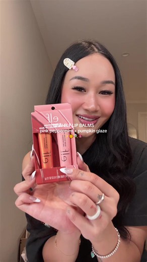 honest review on the new elf holiday lippies #beautytok #lipbalm #lipbalmaddict #elfcosmetics #honestreview