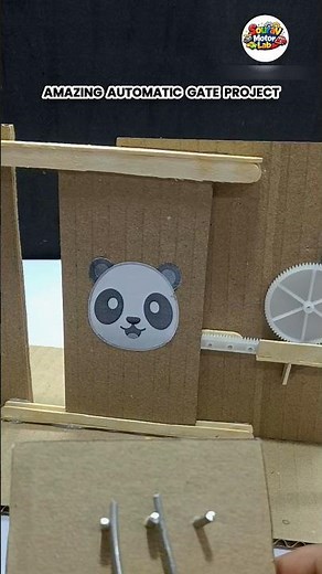 Amazing Automatic Gate Using DC Motor | Smart DIY Electric Gate
