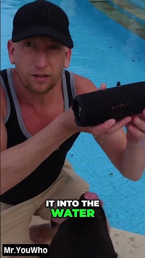 JBL Speakers_ Waterproof, Dustproof, & Pool-Proof Tested! Charge5_vs_Charge6