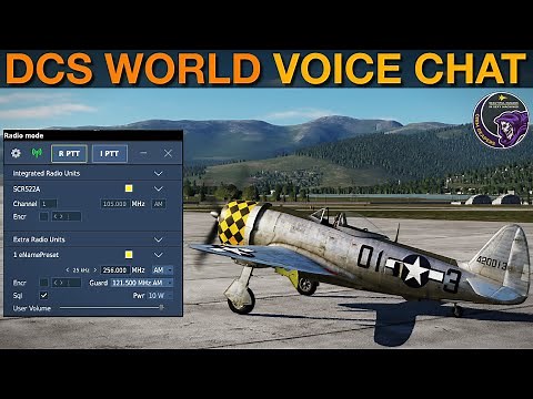Explained: How To Use In-Game Voice/Radio Chat System | DCS WORLD