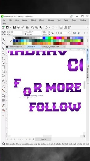 In CorelDraw How To Make Ctrl + K