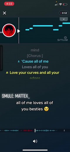 pure emotion 💕 #smule #smulesinging #allofmejohnlegend #allofmelovesallofyou