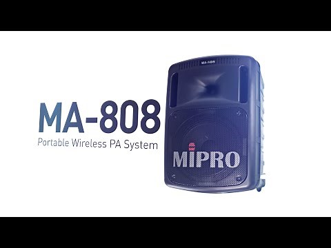 MA-808 Portable Wireless PA System
