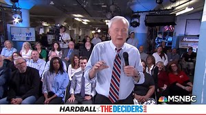 Chris Matthews to residents of Dayton, Ohio: "Put you hands up if you came up with any discernible improvement to your situation because of the tax cut." Watch more: https://on.msnbc.com/2FgE6DY | MS NOW