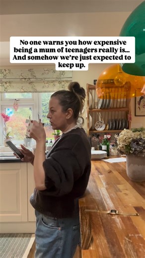 Joh | Mum of Teens on Instagram: "No one prepares you for… how expensive life becomes when your babies turn into teenagers. The food shop that disappears in 24 hours… 🛒 The school payments… the bus passes… the clothes… the sports… the trips… the evenings out… the taxi services… and the constant “Mum, I need this by tomorrow.” 😩 It’s relentless. And somehow we’re still expected to keep up. 💸 Christmas with teenagers. You can’t get away with Lego sets and Play-Doh anymore. Now it’s: 👟 Trainers